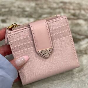 Small Saffiano Leather Wallet